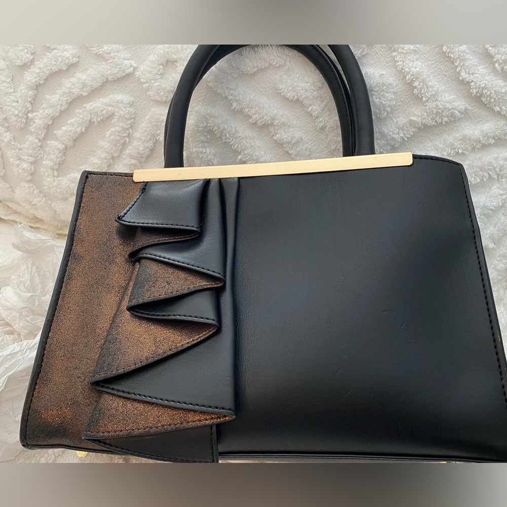 Vegan Christian Siriano purse.
